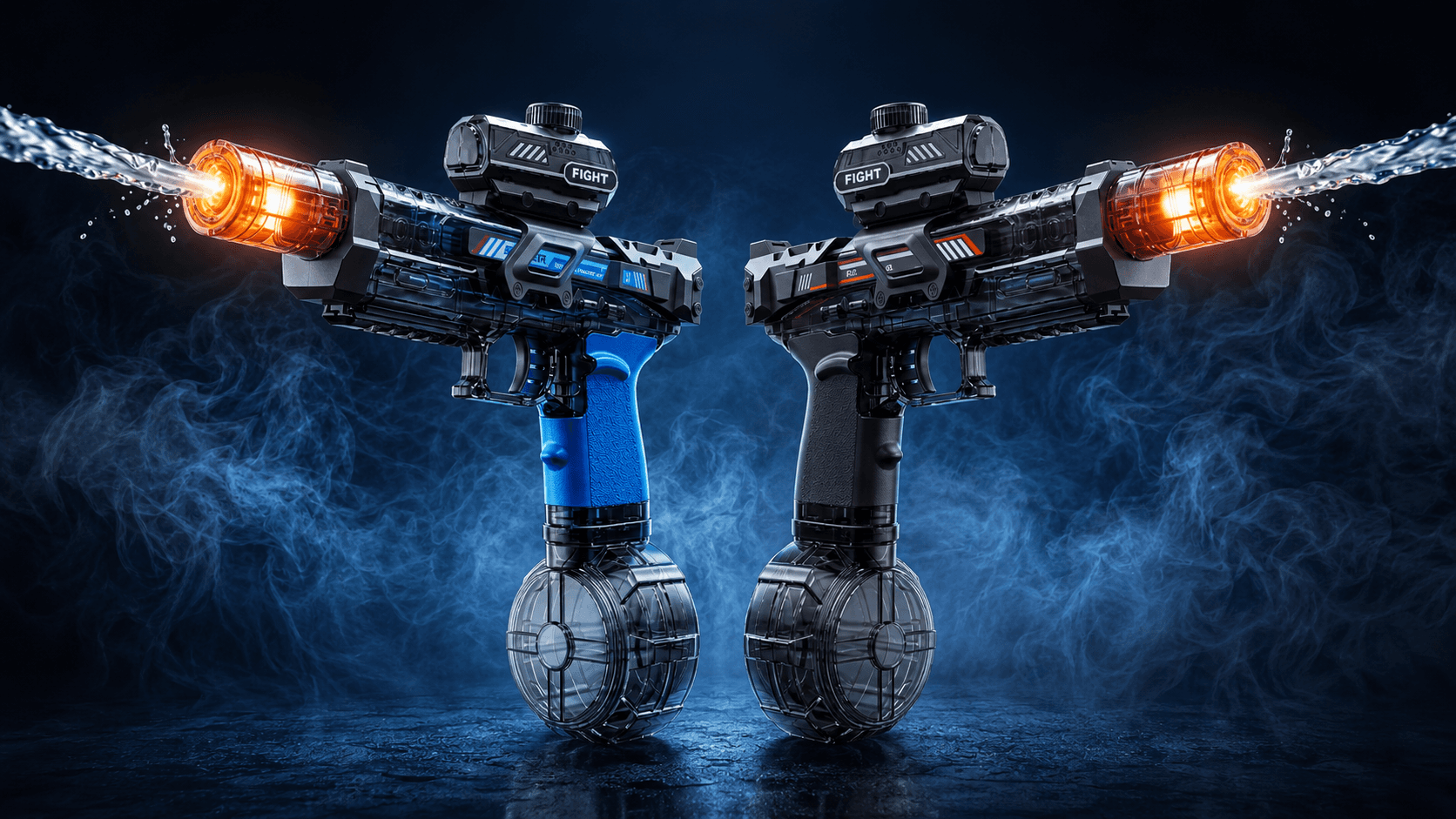 Pistolero Battle Duo Blue & Black